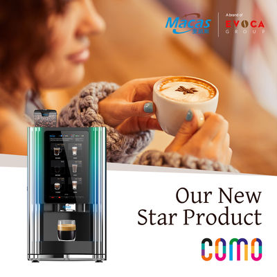 2000W 新鮮に醸造されたカウンターテーブルコーヒー自動販売機 サポート IOT