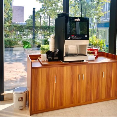 220V 50HZ 自動 豆からカップのコーヒー販売機 420*450*700mm