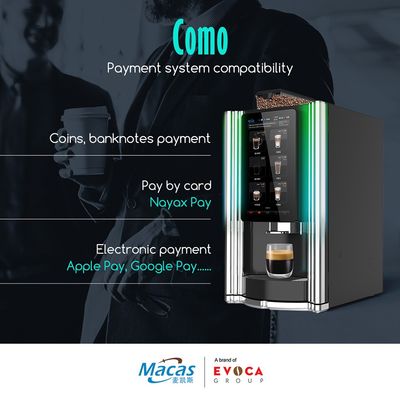購入 15.6インチタッチスクリーン インスタント豆からカップ コーヒー機 サポート IOT オンライン製造