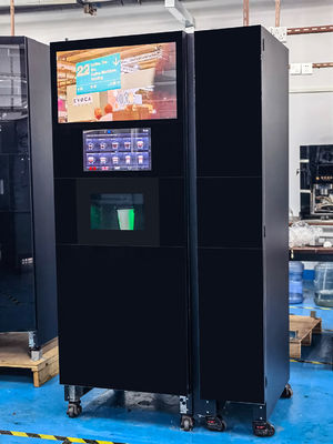 2400W オフィス QR コード コイン操作コーヒー販売機 アイスメーカー