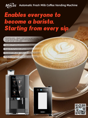 DIY メニュー 新鮮なコーヒー 自動販売機 汚染防止
