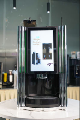 AC220V/50HZ 110V/60Hz 定電圧の商用コーヒー自動販売機で黒色飲料の選択